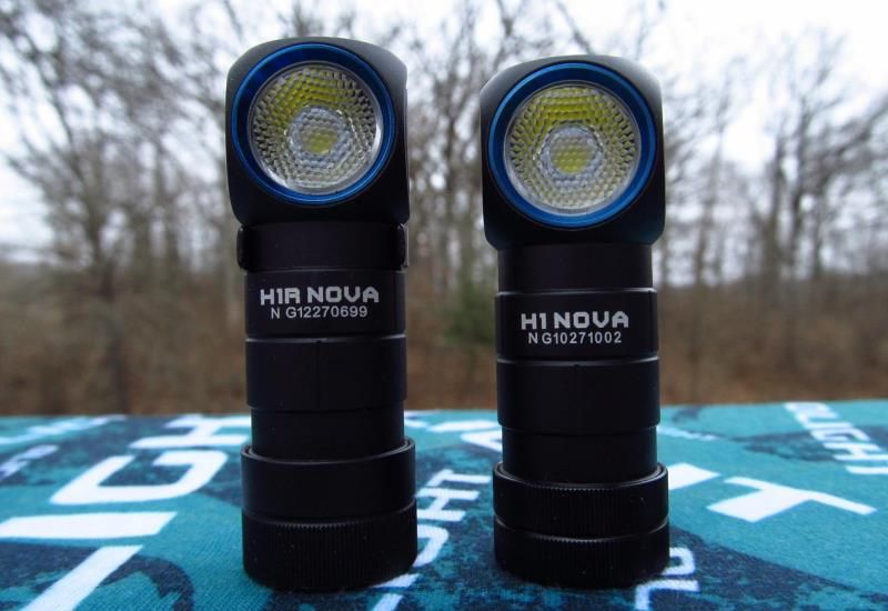 Налобный Г-образный фонарь Olight H1R Nova